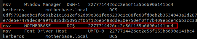 DC machine account nt